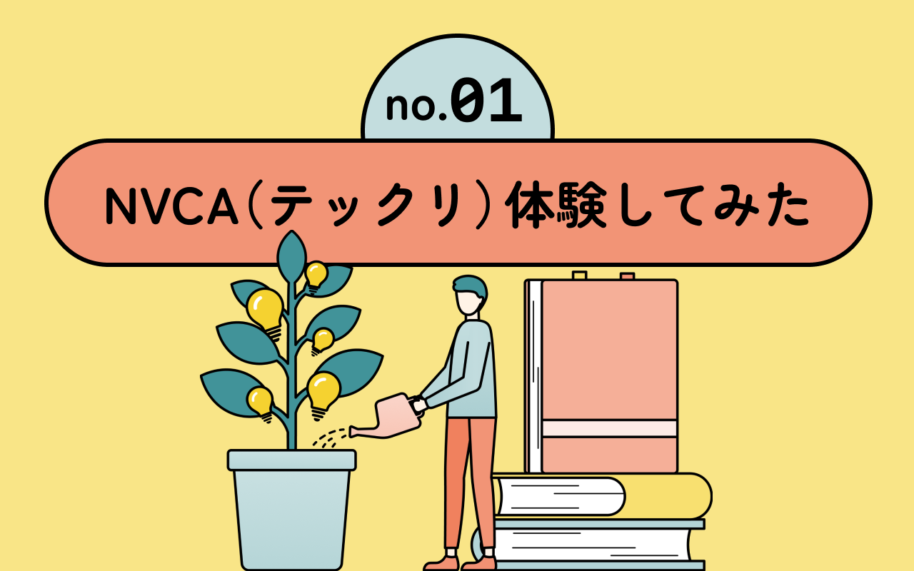 NO.01 NVCA（テックリ）体験してみた